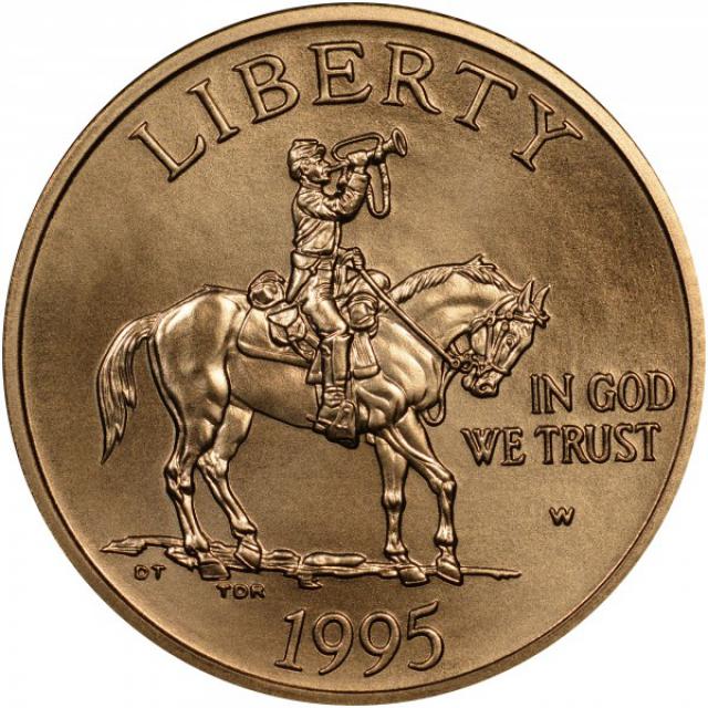 Монета Битви громадянської війни, 5 доларів 1995, США, США