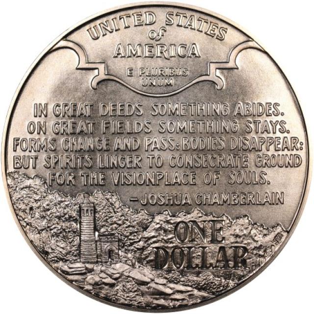 Монета Громадянська війна, 1 долар 1995, США, США