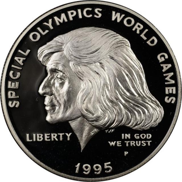 Монета Спеціальні Олімпійські ігри, 1 долар 1995, США, США