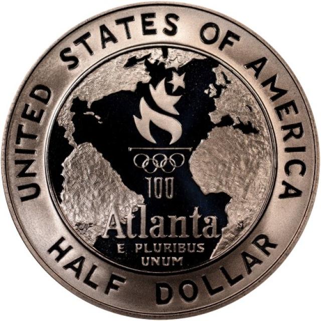 Монета Баскетбол, ½ долара 1995, США, XXVI літні Олімпійські ігри, Атланта, 1996