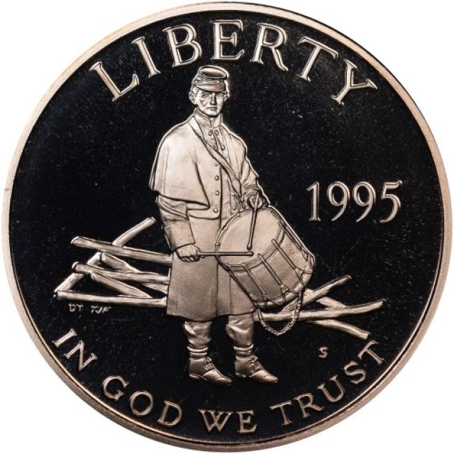 Монета Битви громадянської війни, ½ долара 1995, США, США