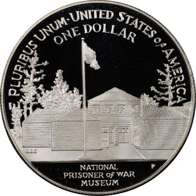 Монета Національний музей військовополонених, 1 долар 1994, США, США