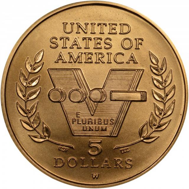 Монета Друга Світова війна, 5 доларів 1993, США, США