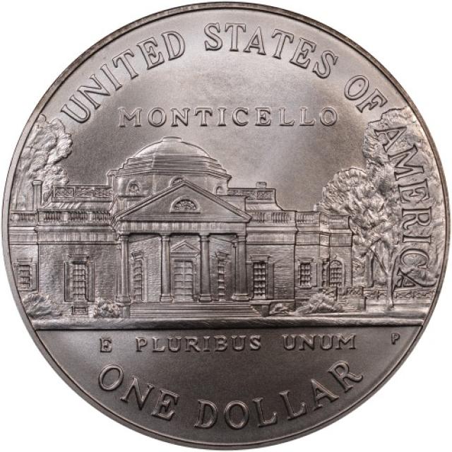 Монета Томас Джефферсон, 1 долар 1993, США, США