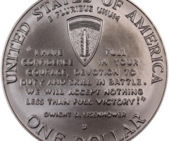 Монета День Д, 1 долар 1993, США, США