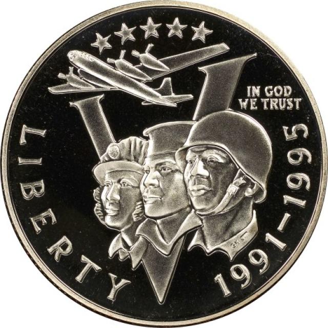 Монета Друга Світова війна, ½ долара 1993, США, США