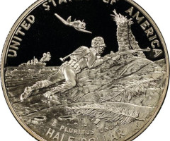 Монета Друга Світова війна, ½ долара 1993, США, США