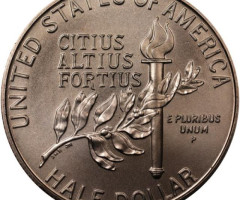 Монета XXV літні Олімпійські ігри, Барселона 1992 р, ½ долара 1992, США, США