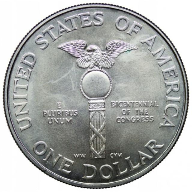 Монета the Congress, 1 долар 1989, США, США