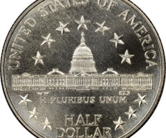 Монета the Congress, ½ долара 1989, США, США