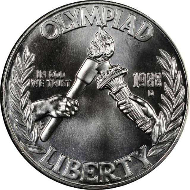 Монета XXIV Літні Олімпійські ігри, Сеул 1988, 1 долар 1988, США, США