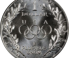 Монета XXIV Літні Олімпійські ігри, Сеул 1988, 1 долар 1988, США, США