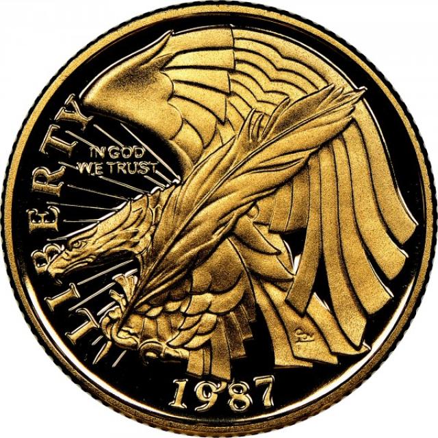 Монета the Constitution, 5 доларів 1987, США, США