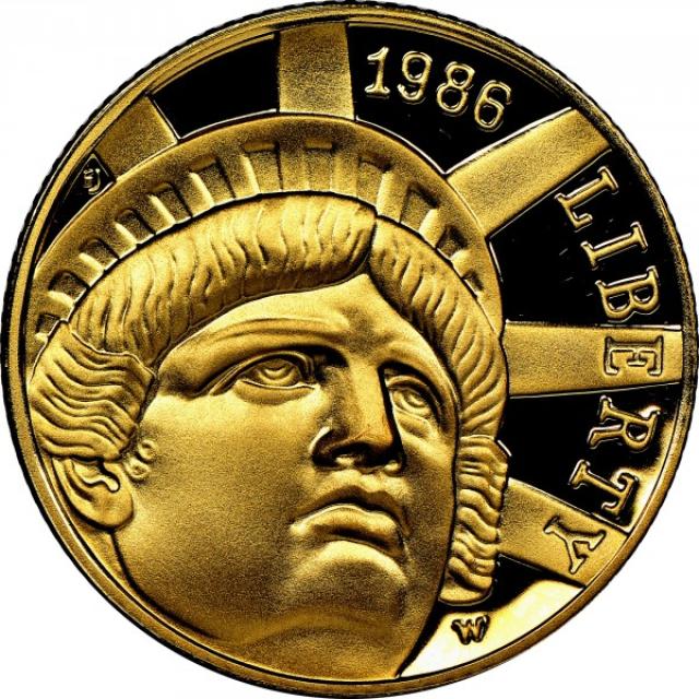Монета Статуя Свободи, 5 доларів 1986, США, США
