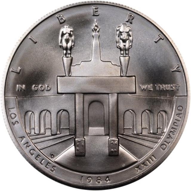 Монета XXIII Літні Олімпійські ігри, Лос-Анджелес 1984, 1 долар 1984, США, США