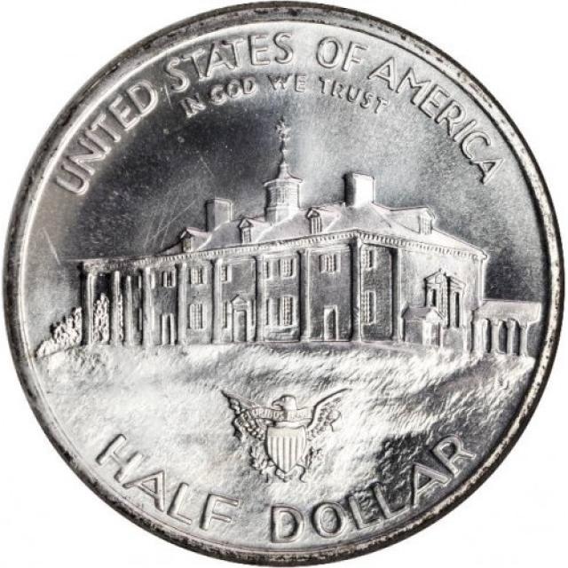 Монета Джордж Вашингтон, ½ долара 1982, США, США