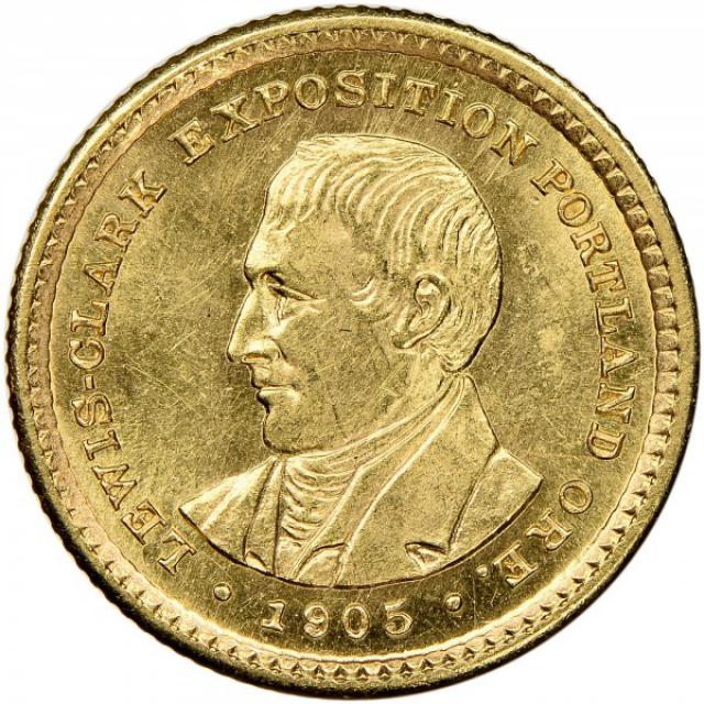 Монета Експедиція Льюїса та Кларка, 1 долар 1905, США, США