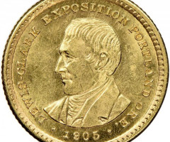 Монета Експедиція Льюїса та Кларка, 1 долар 1905, США, США
