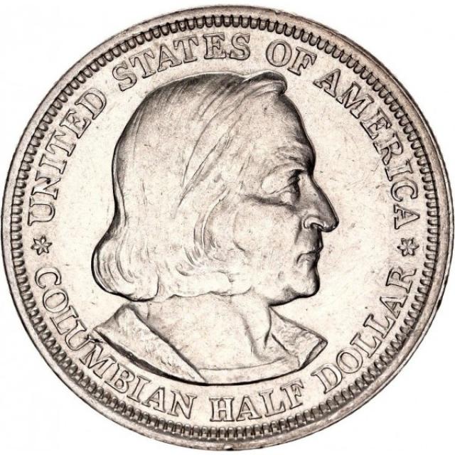 Монета Колумбійська виставка, ½ долара 1893, США, США