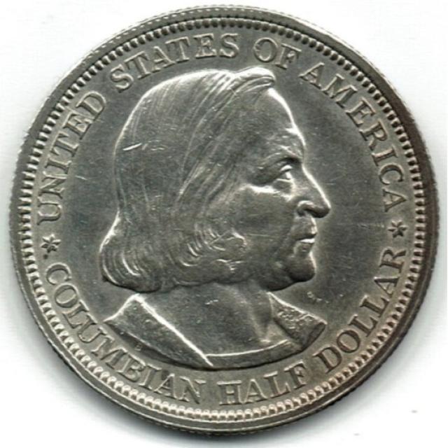 Монета Колумбійська виставка, ½ долара 1892, США, США