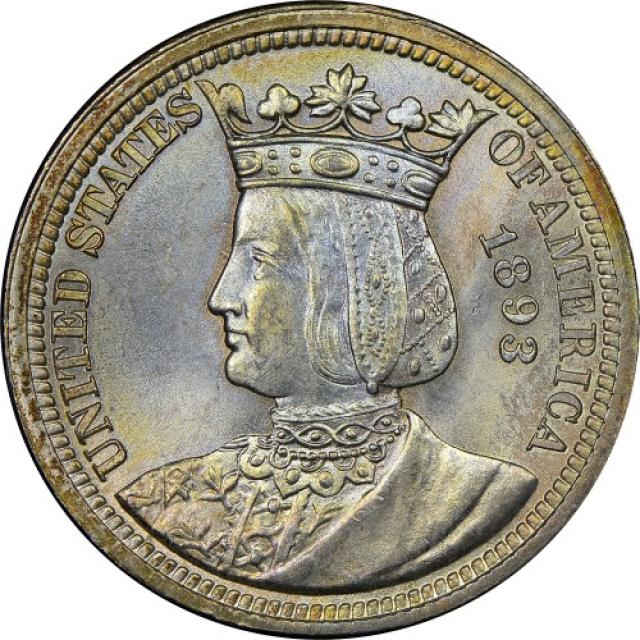 Монета Колумбійська виставка, ¼ долара 1893, США, США