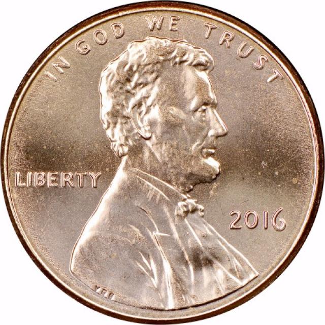 Монета Lincoln Cent, 1 цент 2016, США, США