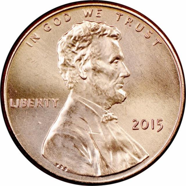 Монета Lincoln Cent, 1 цент 2015, США, США