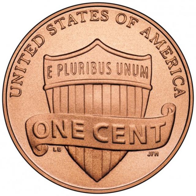 Монета Lincoln Cent, 1 цент 2010, США, США