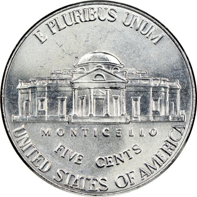 Монета Jefferson Nickel, 5 центів 2019, США, США