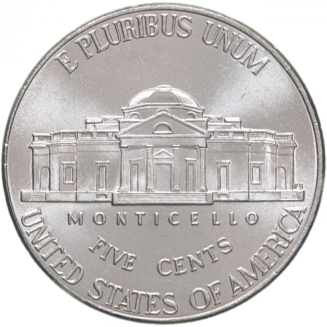 Монета Jefferson Nickel, 5 центів 2017, США, США