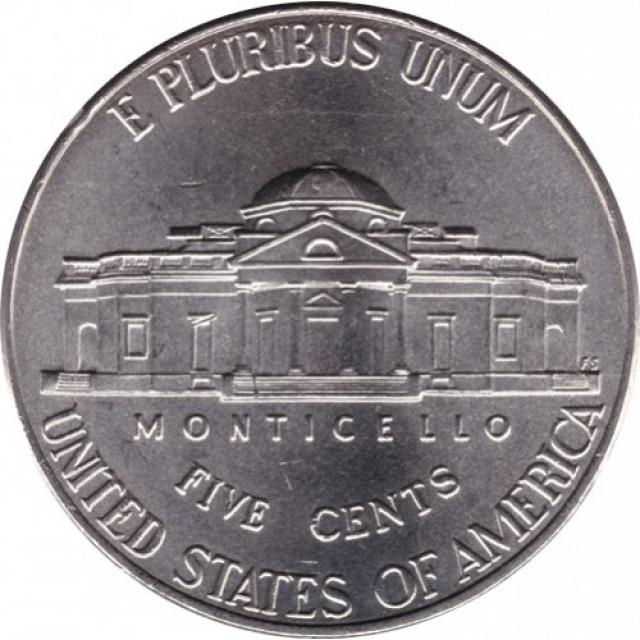 Монета Jefferson Nickel, 5 центів 2015, США, США