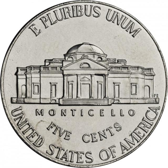 Монета Jefferson Nickel, 5 центів 2013, США, США