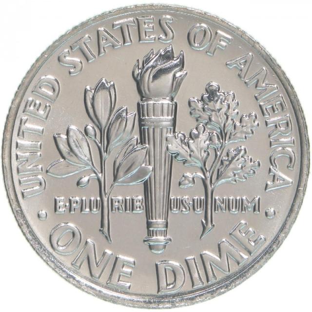 Монета Roosevelt Dime, 1 дайм 2016, США, США