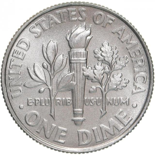 Монета Roosevelt Dime, 1 дайм 2009, США, США