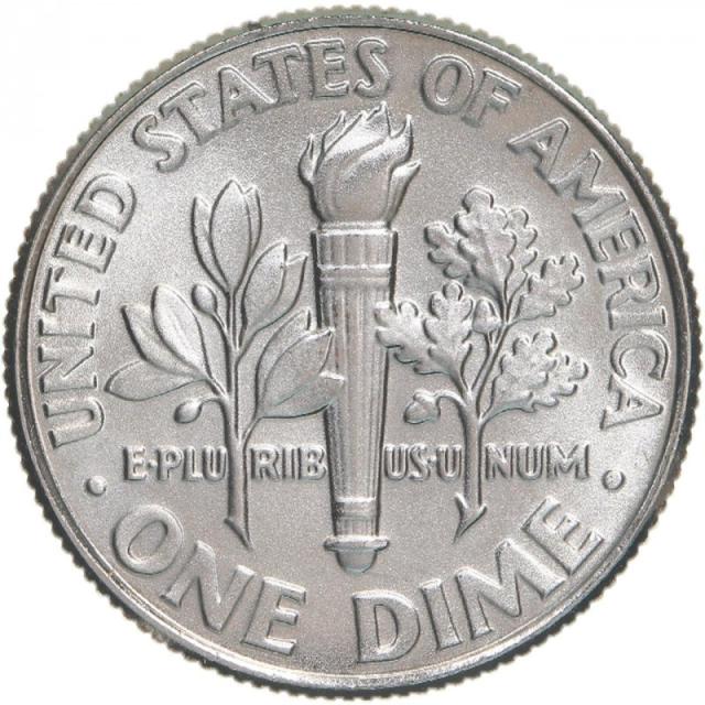 Монета Roosevelt Dime, 1 дайм 2006, США, США