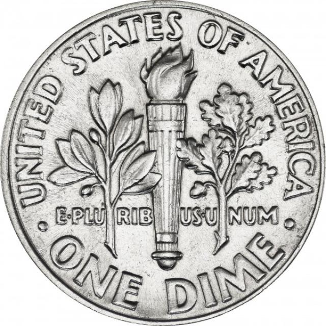 Монета Roosevelt Dime, 1 дайм 1999, США, США