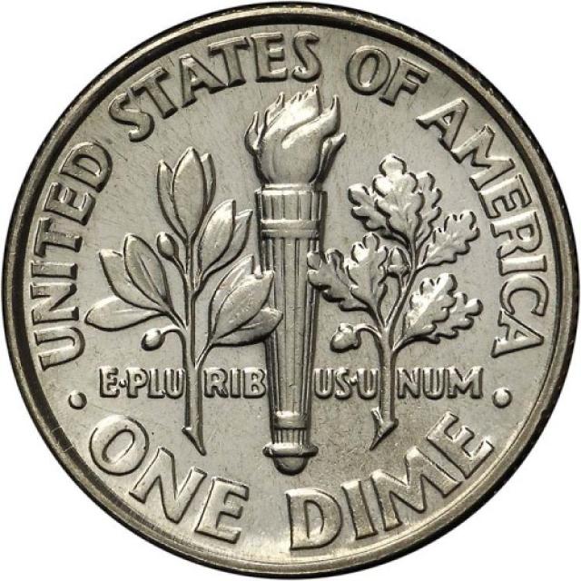 Монета Roosevelt Dime, 1 дайм 1998, США, США