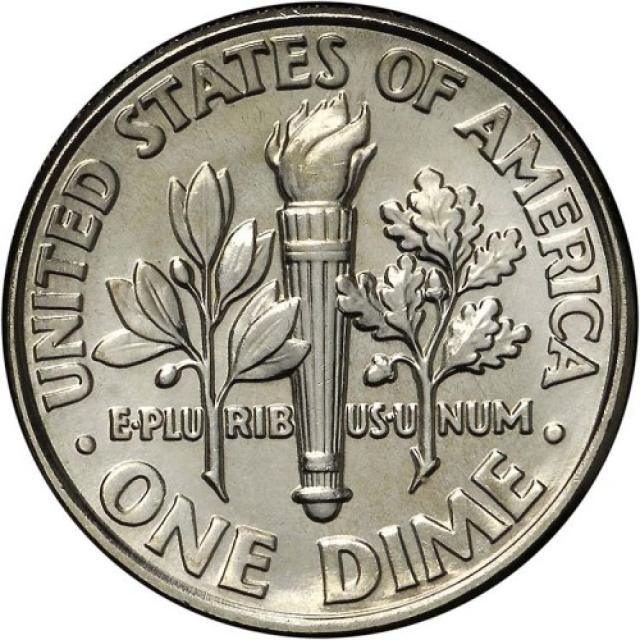 Монета Roosevelt Dime, 1 дайм 1997, США, США