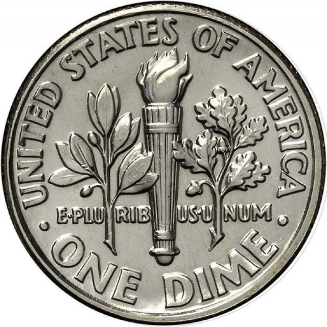 Монета Roosevelt Dime, 1 дайм 1996, США, США
