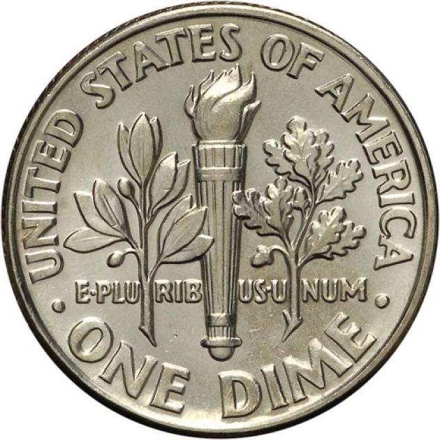 Монета Roosevelt Dime, 1 дайм 1986, США, США