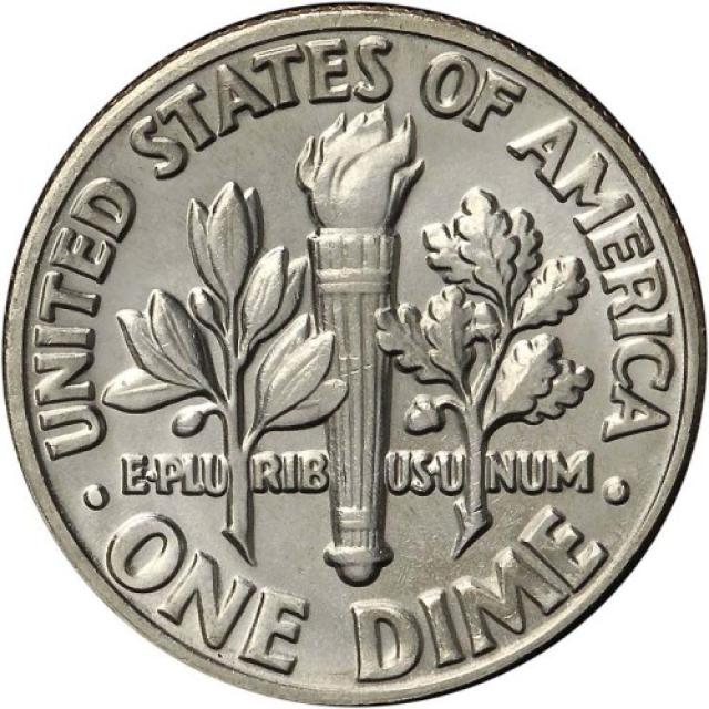 Монета Roosevelt Dime, 1 дайм 1984, США, США