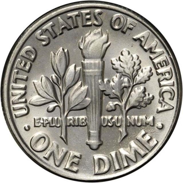 Монета Roosevelt Dime, 1 дайм 1983, США, США