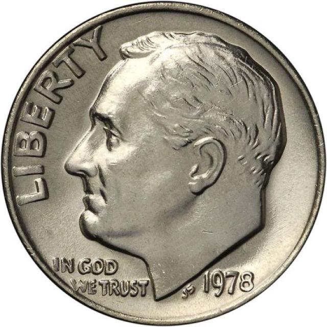 Монета Roosevelt Dime, 1 дайм 1978, США, США
