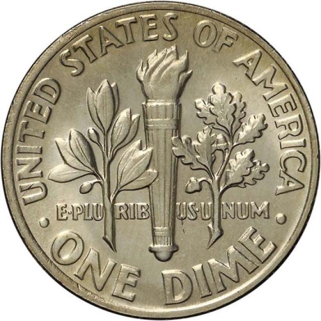 Монета Roosevelt Dime, 1 дайм 1977, США, США