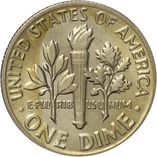 Монета Roosevelt Dime, 1 дайм 1976, США, США