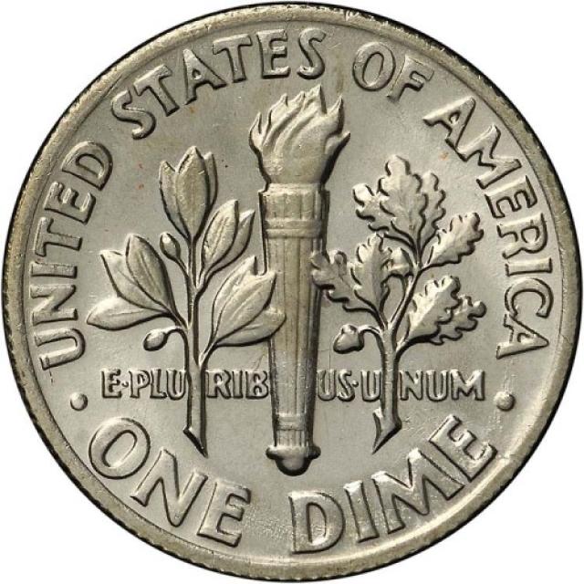 Монета Roosevelt Dime, 1 дайм 1973, США, США