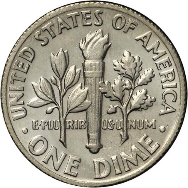 Монета Roosevelt Dime, 1 дайм 1972, США, США