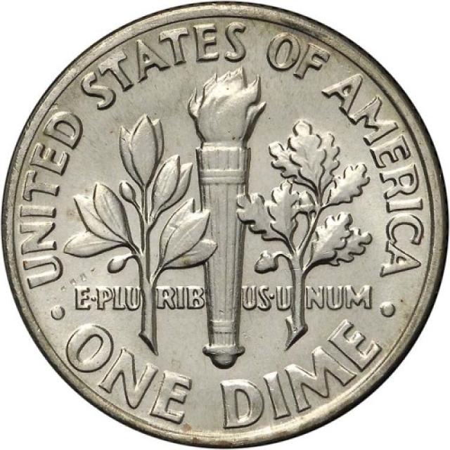 Монета Roosevelt Dime, 1 дайм 1968, США, США