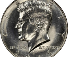 Монета Кеннеді Півдолара, ½ долара 2015, США, США