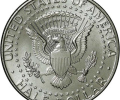 Монета Кеннеді Півдолара, ½ долара 1995, США, США